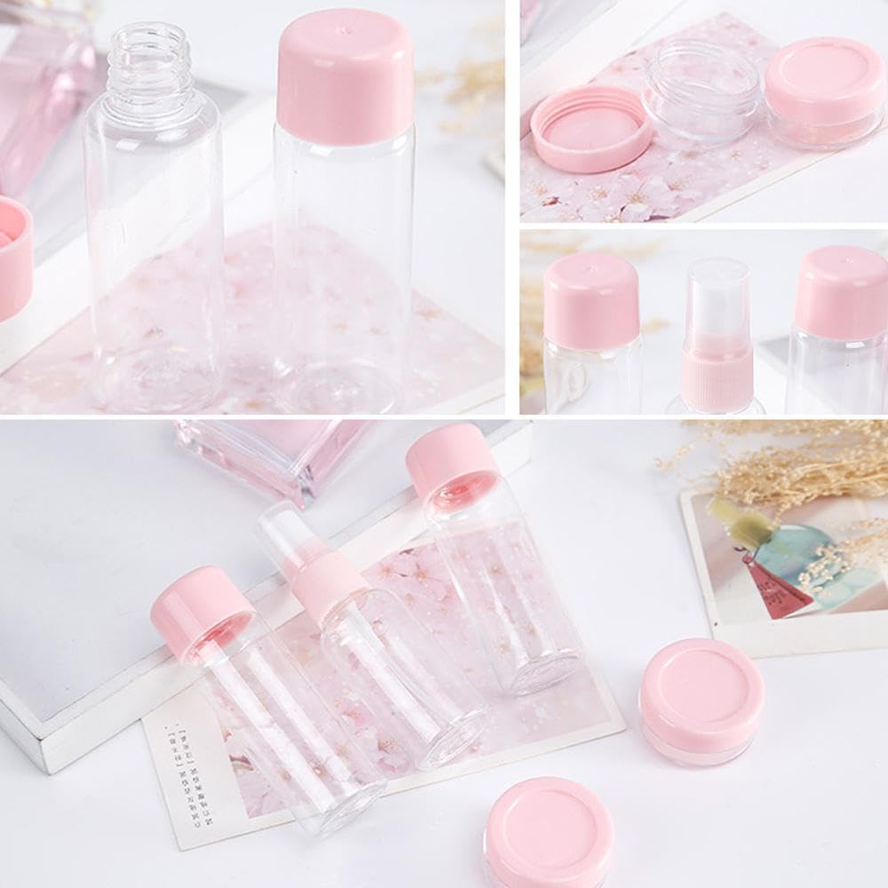 TRAVEL BOTTLES FOR TOILETRIES