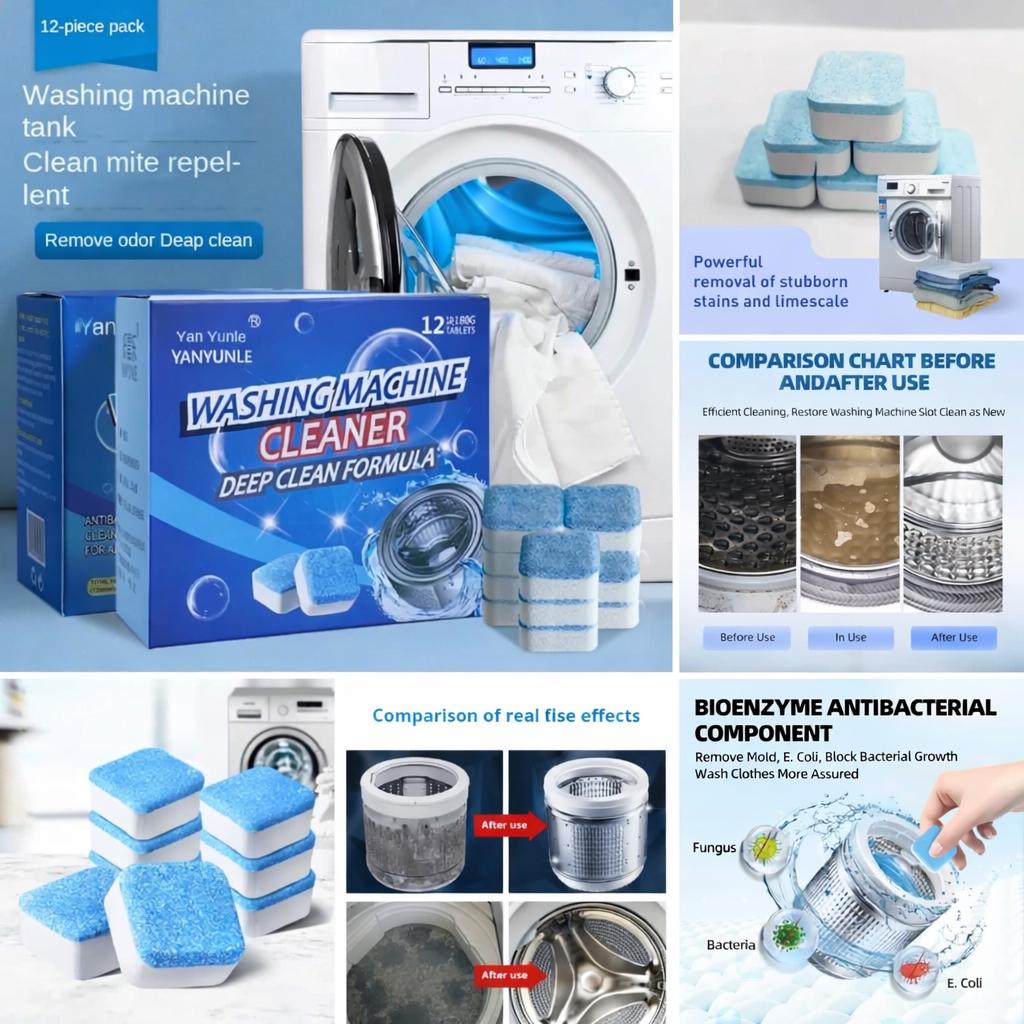 WASHING MACHINE CLEANER TABLET